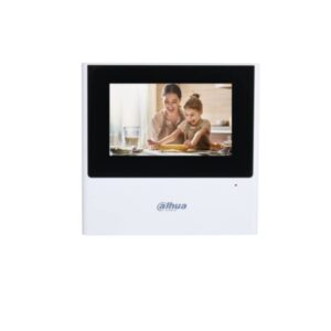 شاشة إنتركم داخلية Dahua VTH2611L-WP – 4.3 بوصة – Wi-Fi – PoE – فتح باب ومراقبة IPC